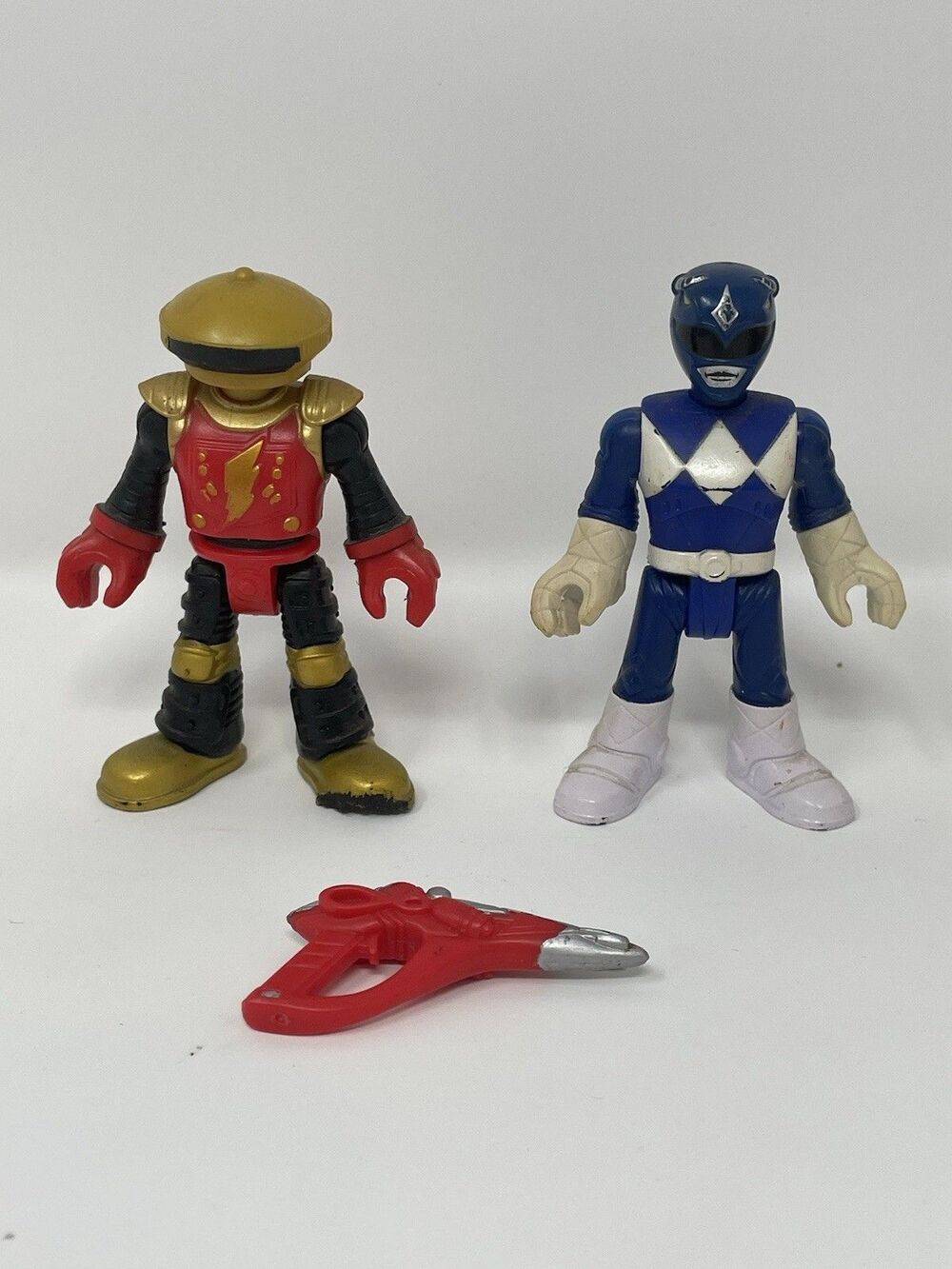 Saban Power Rangers & Beetleborgs Lot - 1997 Gold Beetleborg & Dino Thunder Red - Picture 6 of 16